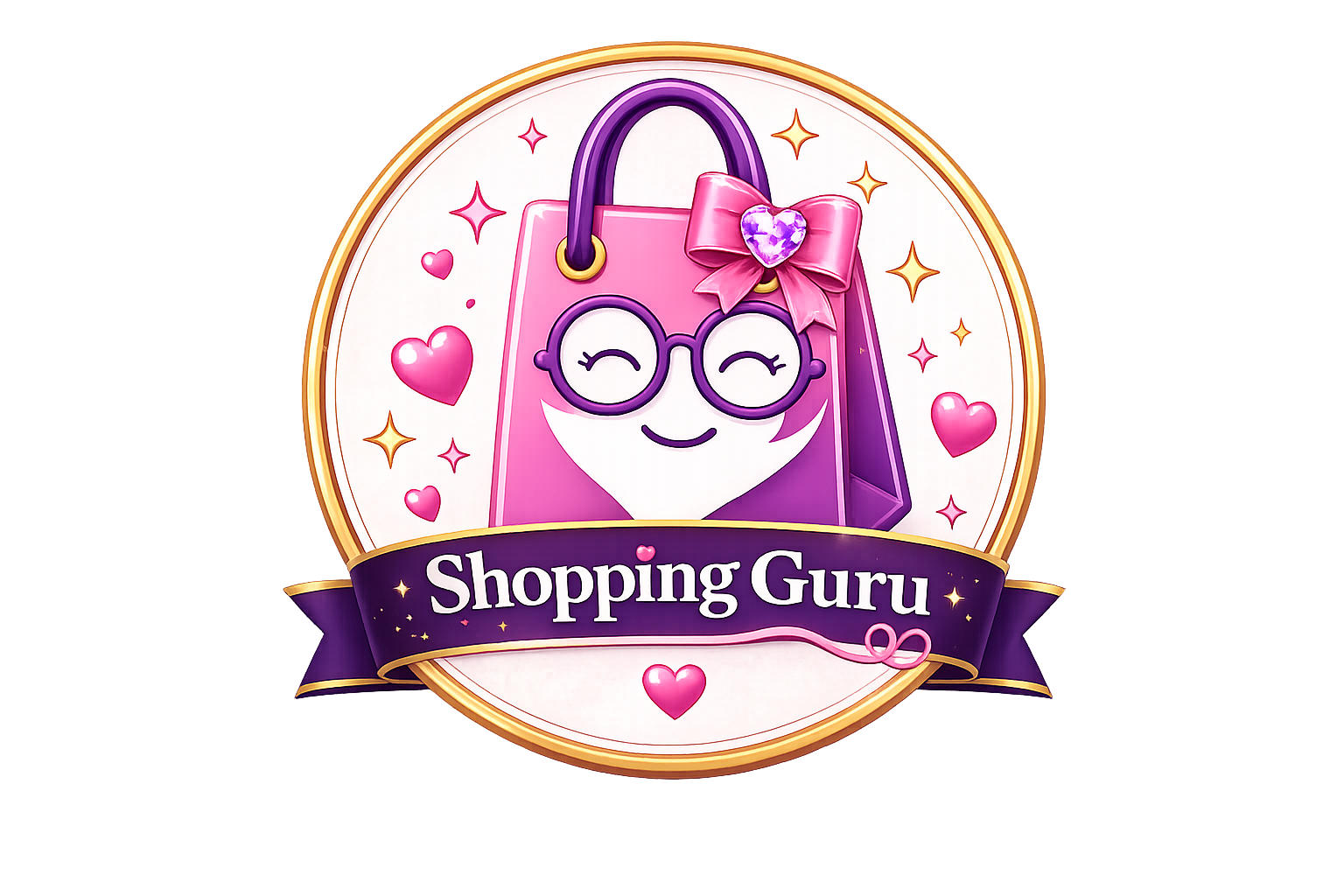 Shopping Guru PhD social logo
